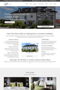 Hotel Villa Silence, Webdesign & AdWords