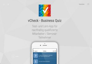vCheck - White-Label-App, Business Quiz